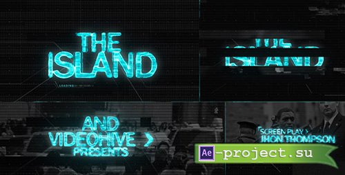 The ISLAND (Sci Fi) Cinematic Title Sequence - Project for After Effects (Videohive)