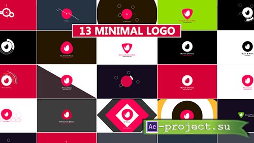 Minimal Logo Reveal Pack - Project for After Effects (Videohive)