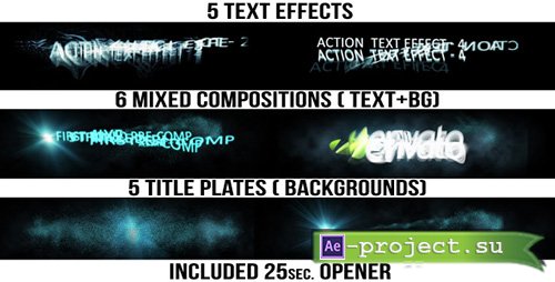 Action Titles - Project for After Effects (Videohive)