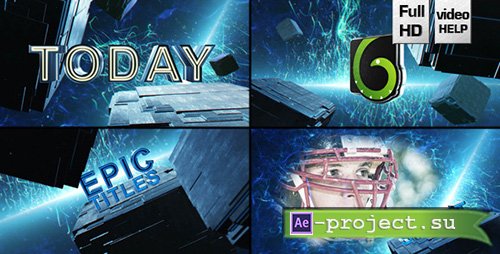 Epic Cube Trailer - Project for After Effects (Videohive)