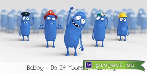 Bobby - Character Animation DIY Pack - Project for After Effects (Videohive)