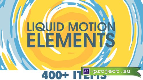 Liquid Motion Elements - Project for After Effects (Videohive)