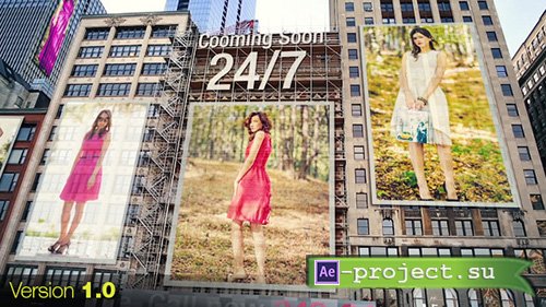 City - Ads on Buildings - Project for After Effects (Videohive)