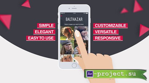 Parallax Mobile App Video Presentation - Project for After Effects (Videohive)