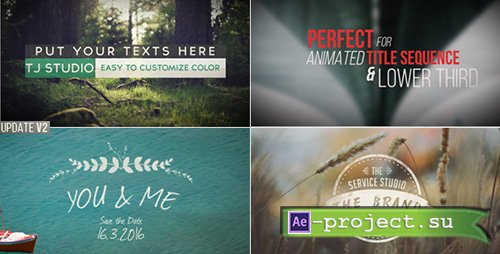 70 Title Animation Pack - Project for After Effects (Videohive)