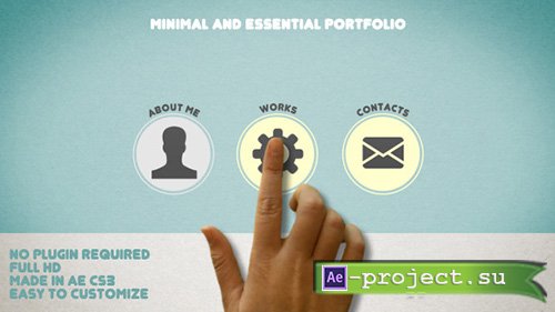 Minimal and Essential Portfolio - Project for After Effects (Videohive)