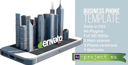 iBusiness Phone - iPhone 5s and Android App Promo - Project for After Effects (Videohive)