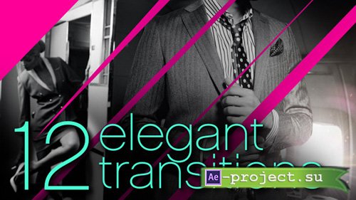 12 Elegant Transitions - Project for After Effects (Videohive)