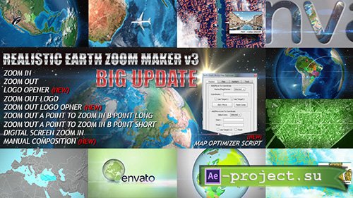 Earth Zoom Pro - Project for After Effects (Videohive)