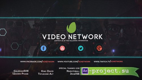 Video Game Network Broadcast Package - Project for After Effects (Videohive)