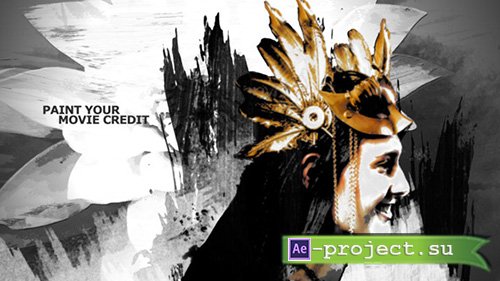 Paint Your Movie Credit - Project for After Effects (Videohive)