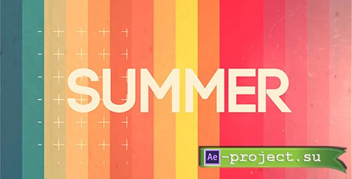 Videohive Summer Intro - Project for After Effects