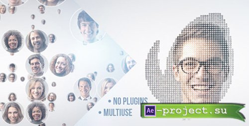 Videohive Simple Mosaic - Project for After Effects