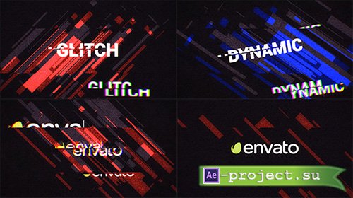Videohive Glitch Logo Opener - Project for After Effects