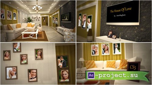 Videohive The House Of Love - Project for After Effects