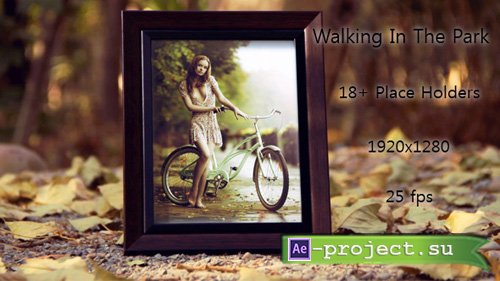 Videohive: Walking In The Park - Project for After Effects
