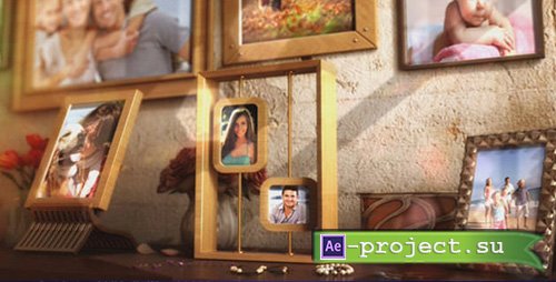 Videohive Happy Family Photo Album - Project for After Effects