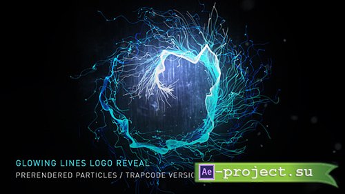 Videohive Glowing Lines Logo Reveal - Project for After Effects