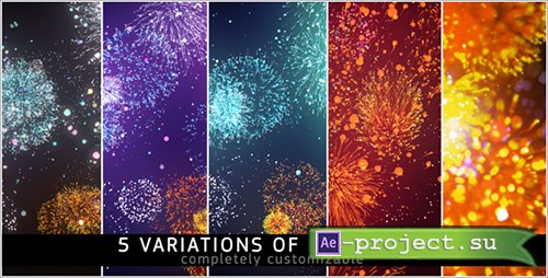 Videohive Fireworks - Motion Graphics