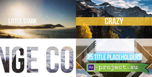 Videohive Fast Dynamic Summer Slideshow - Project for After Effects