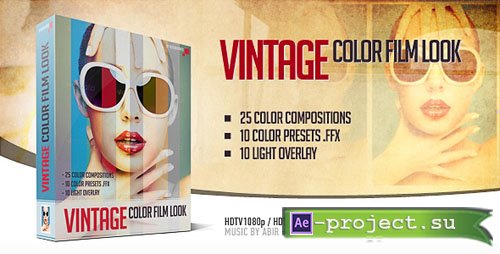 Videohive Vintage Color Film Look - Project for After Effects