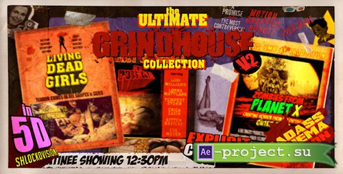 Videohive The Ultimate Grindhouse Collection V2 - Project for After Effects