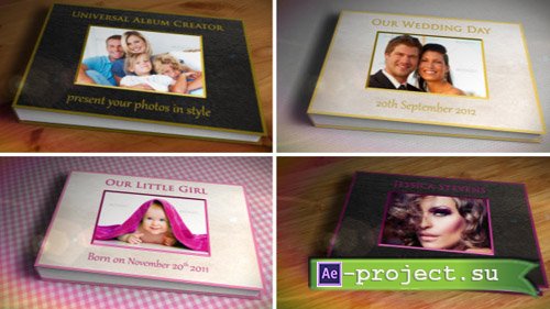 Videohive Universal Album Creator  - Project for After Effects