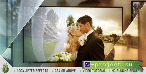 Videohive Glossy Wedding - Project for After Effects