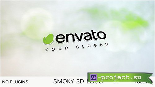 Videohive Smoky 3D Logo - Project for After Effects