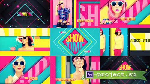 Videohive Showtime - Project for After Effects
