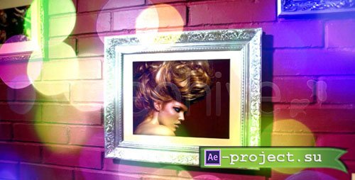 Gallery in the club - Project for After Effects