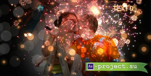 Videohive Romantic Fireworks - Project for After Effects