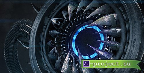 Videohive Hi-Tech Monster - Logo Sting - Project for After Effects