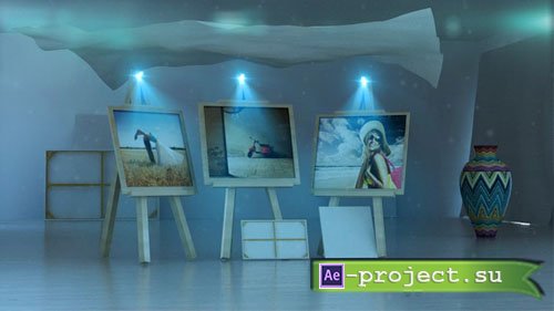 Videohive Artist Gallery (In the Wind) Project for After Effects