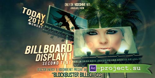 Blockbuster Billboards - Project for After Effects (Videohive)