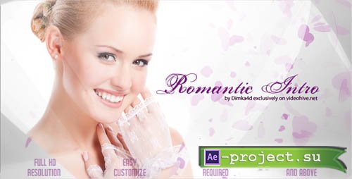 VideoHive Romantic Intro - Project for After Effects