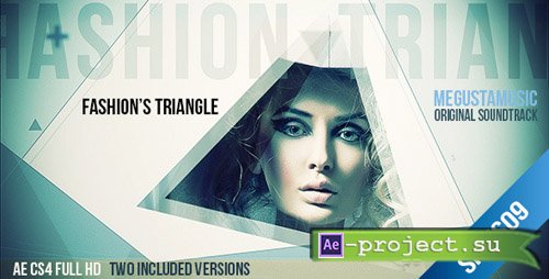 Videohive Fashion's Triangle - Project for After Effects