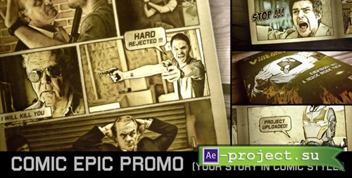 Videohive: Comic Epic Promo  - Project for After Effects