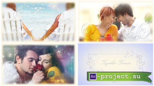 Videohive: Crystal Love - Project for After Effects