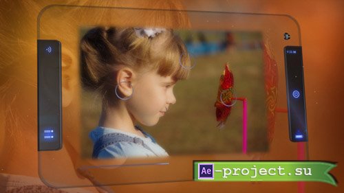Videohive Photosession With Transparent Tablet - Project for After Effects