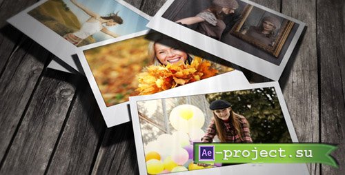 Videohive Falling Photos 2 - Project for After Effects