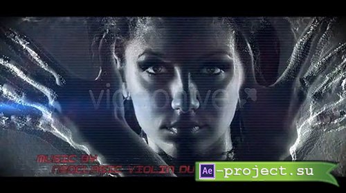 Videohive Music Distortion Slideshow - Project for After Effects