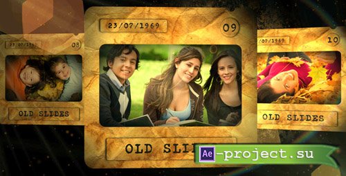 Videohive Old Slides - Project for After Effects