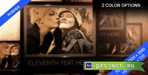 Videohive Personal Memories - Image/video Presentation - Project for After Effects