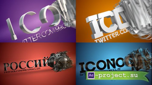Videohive Transforming Text Reveal - Project for After Effects