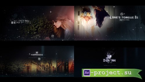 Videohive Fashion Particles - Fresh Postcard Opener - Project for After Effects