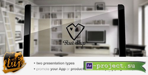 Videohive Glass Tablet - Project for After Effects