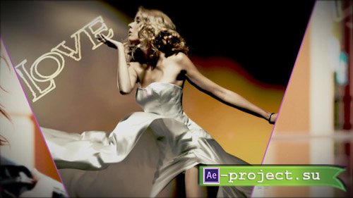 Videohive Line Slide Show  - Project for After Effects