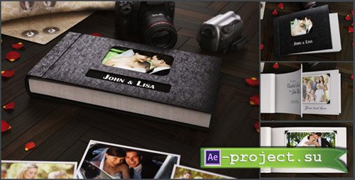 Videohive The 3D Photo Album - Project for After Effects