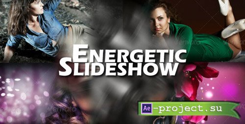 Videohive Energetic Slideshow - Project for After Effects
